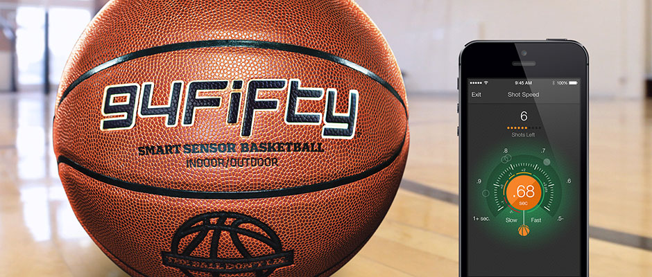 94Fifty: A Basketball That Records Every Shot and Dribble