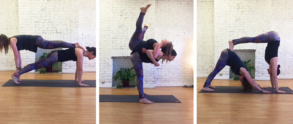 5 Beginner AcroYoga Poses That Are Totally Doable