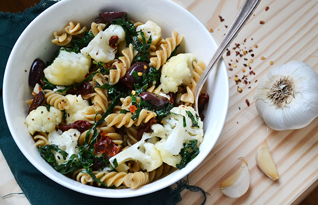 Kale Cauliflower Pasta